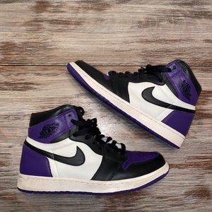 Air Jordan 1 court purple 1.0 size 10.5